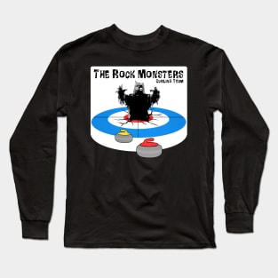 The Rock Monsters Curling Team - 2016 Logo Long Sleeve T-Shirt